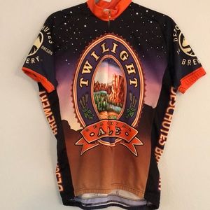 Bike Jersey Deschutes Brewery Twilight Bend Oregon size L